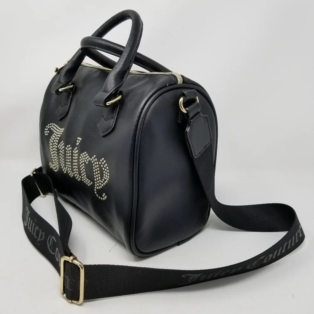 Juicy Couture Be Classic II Satchel Tic Tok Bag Logo Y2K Crossbody 90s Coquette